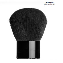 Black Kabuki Powder Brush on Face (F120)